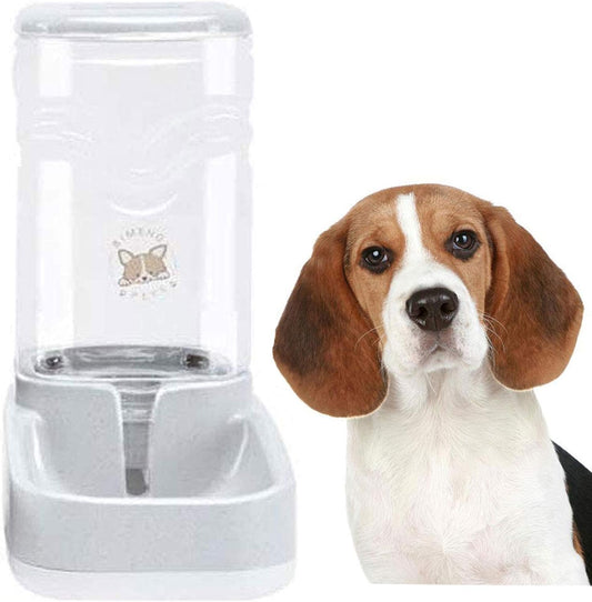 Dogs Water Dispenser,Water Bowl for Dogs,Pet Water Dispenser,Automatic Dog Water Bowl Cat Water Dispenser Dog Drinking Fountain,1 Gallon (Water Dispenser (3.8 L Water)