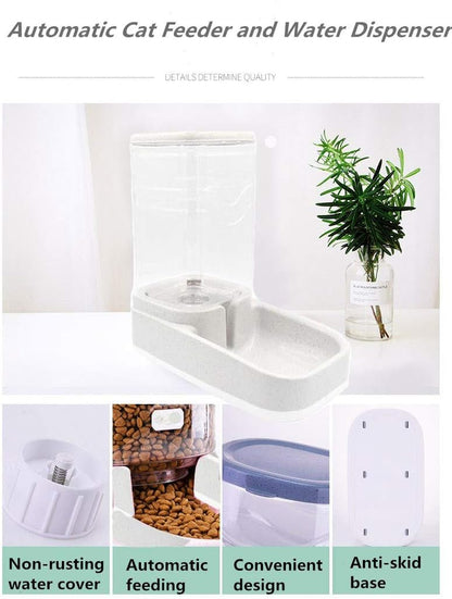 Dogs Water Dispenser,Water Bowl for Dogs,Pet Water Dispenser,Automatic Dog Water Bowl Cat Water Dispenser Dog Drinking Fountain,1 Gallon (Water Dispenser (3.8 L Water)